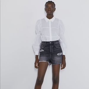NWT High waisted jean shorts